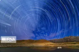 بارش شهابی در آسمان چهارمحال و بختیاری