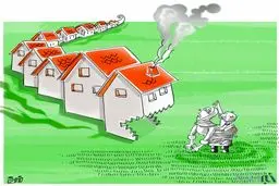 کاریکاتور/ زمین خواران حیران!