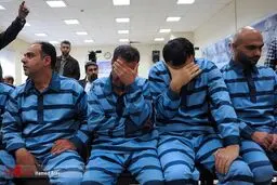 تصاویری از جلسه محاکمه اخلالگران بازار ارز