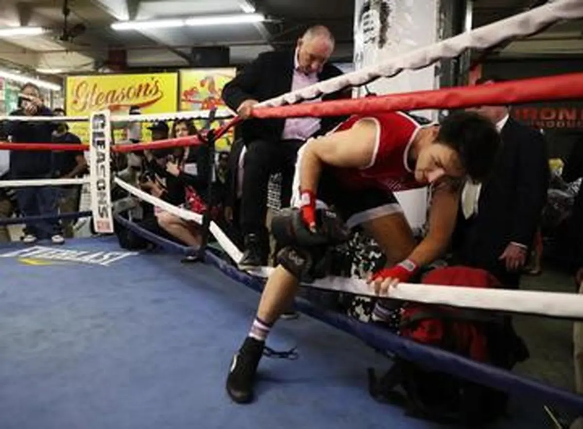 نخست وزیر کانادا در رینگ بوکس/ تصاویر