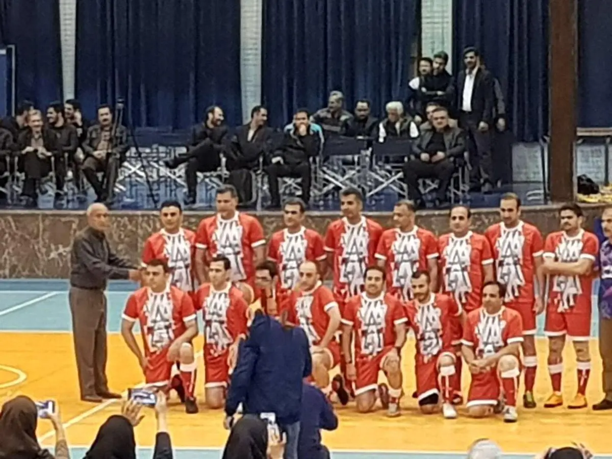 علی دایی و فردوسی‌پور هم‌بازی شدند / عکس