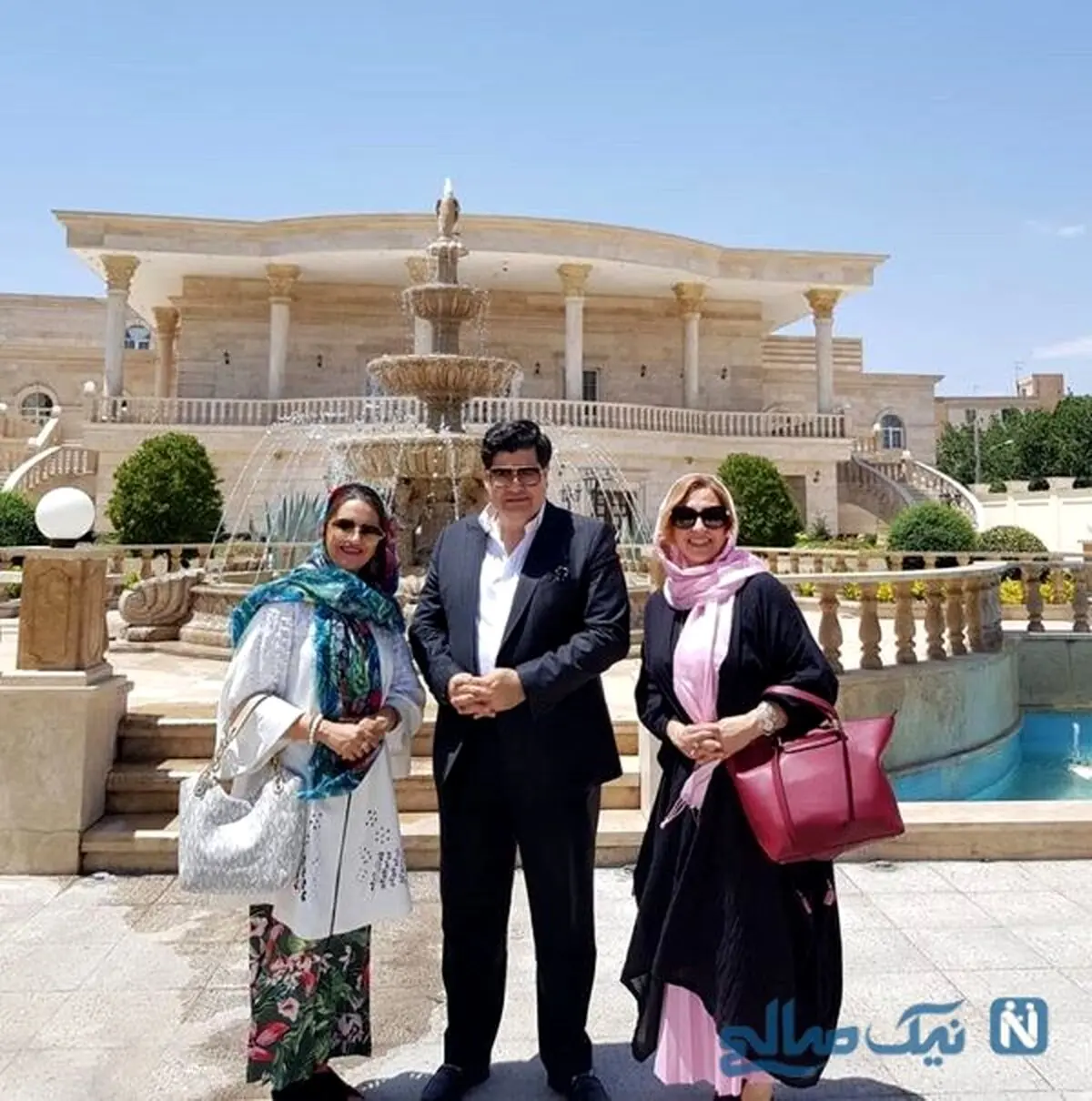 مرجانه گلچین و سالار عقیلی در یک قاب