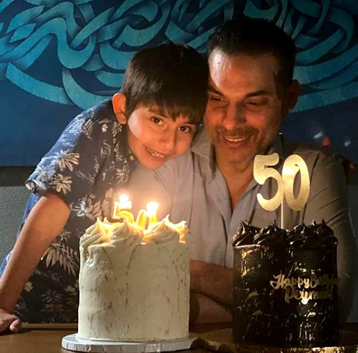 جشن تولد 50سالگی پیمان معادی + عکس
