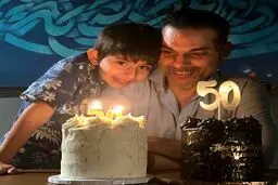 جشن تولد 50سالگی پیمان معادی + عکس