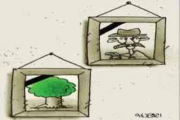 کاریکاتور/ آگهی تسلیت جدید!