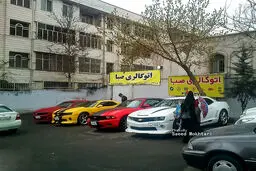 آمریکایی‌های رنگارنگ در تهران/ عکس