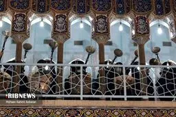 تصاویر زیبا از جشن عید مبعث و مراسم نامگذاری صحن پبامبر اعظم (ص) در حرم رضوی