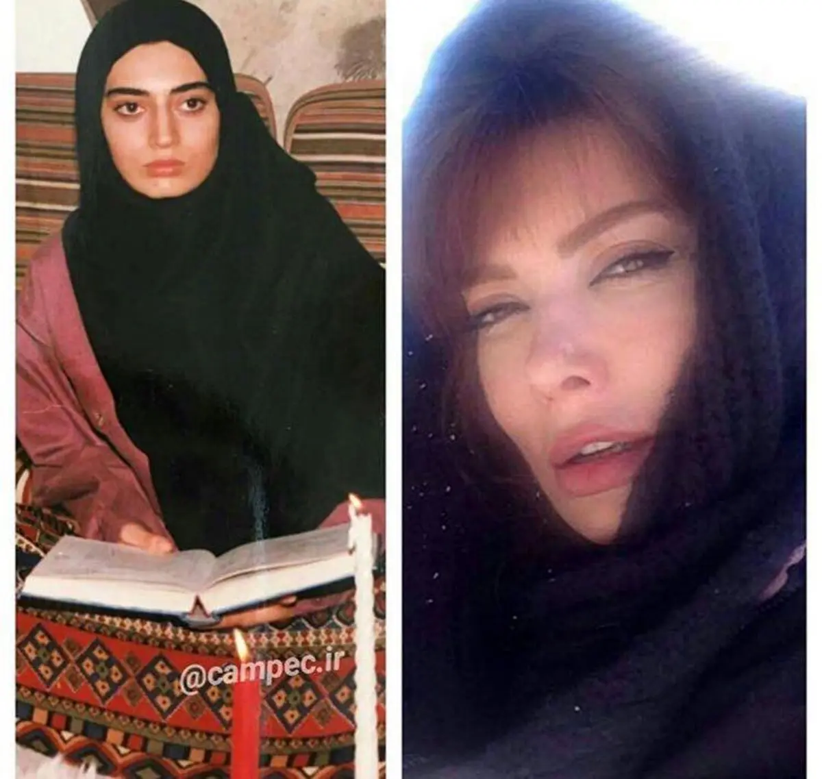 نگارفروزنده در گذر زمان/عکس