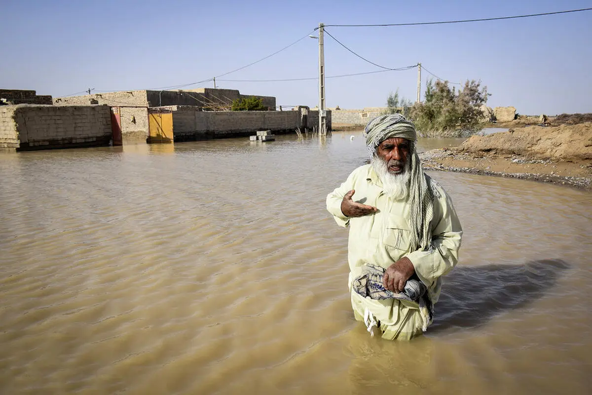 تصاویر / مناطق سیل زده زابل