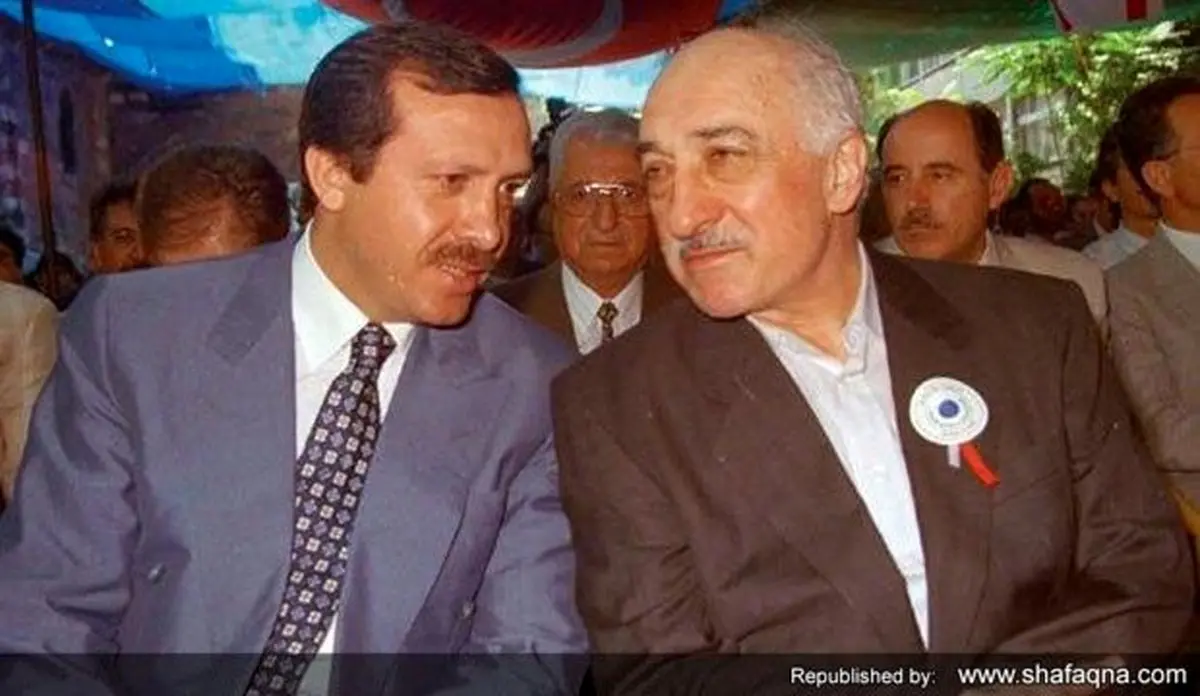 وقتی اردوغان و فتح الله گولن یار هم بودند/ عکس