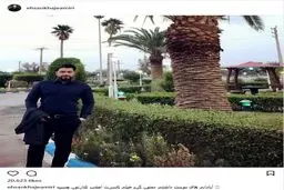 احسان خواجه‌امیری در آبادان/ عکس
