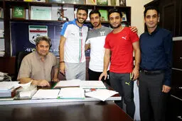 ثبت قرارداد سه خرید جدید پرسپولیس + عکس