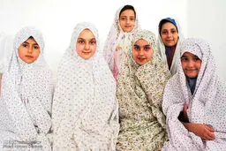 آئین معنوی اعتکاف بانوان/تصاویر
