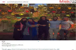 تصاویری از همسر شهاب حسینی به همراه بازیگر خندوانه/ عکس