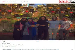 تصاویری از همسر شهاب حسینی به همراه بازیگر خندوانه/ عکس