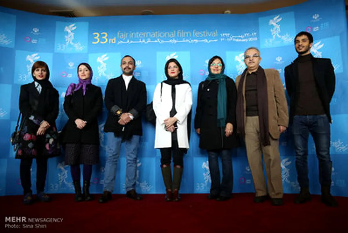 پرویز پرستویی، طناز طباطبایی، صابر ابر و پرستو گلستانی در حاشیه جشنواره فیلم فجر /گزارش تصویری