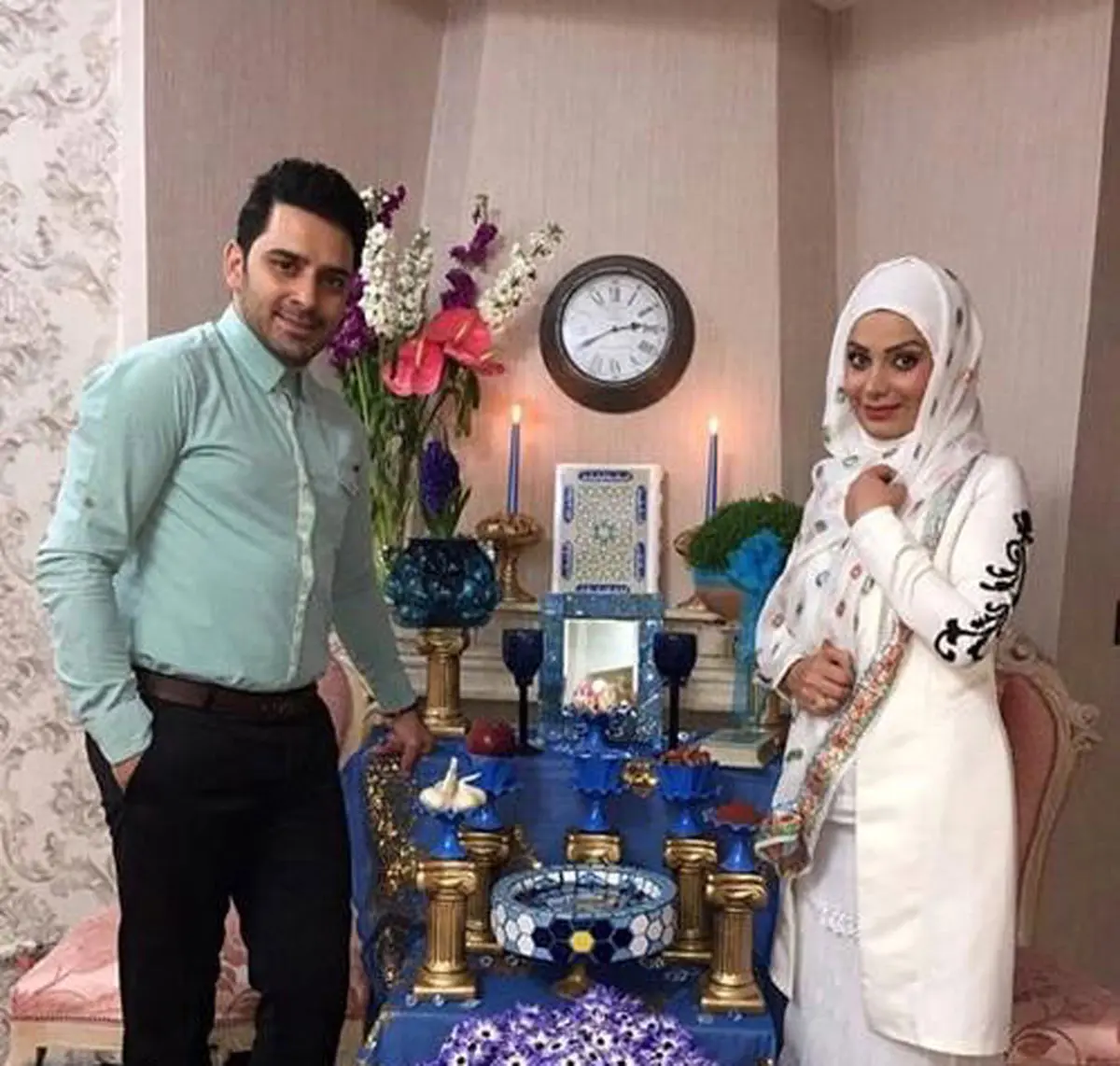 مجری «به خانه بر می‌گردیم» از همسرش جدا شد +عکس