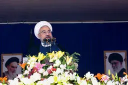 سخنرانی حسن روحانی در مراسم ۲۲ بهمن: بالاترین ثمره انقلاب، انتخاب است/ شهید سلیمانی دنبال ثبات و امنیت بود