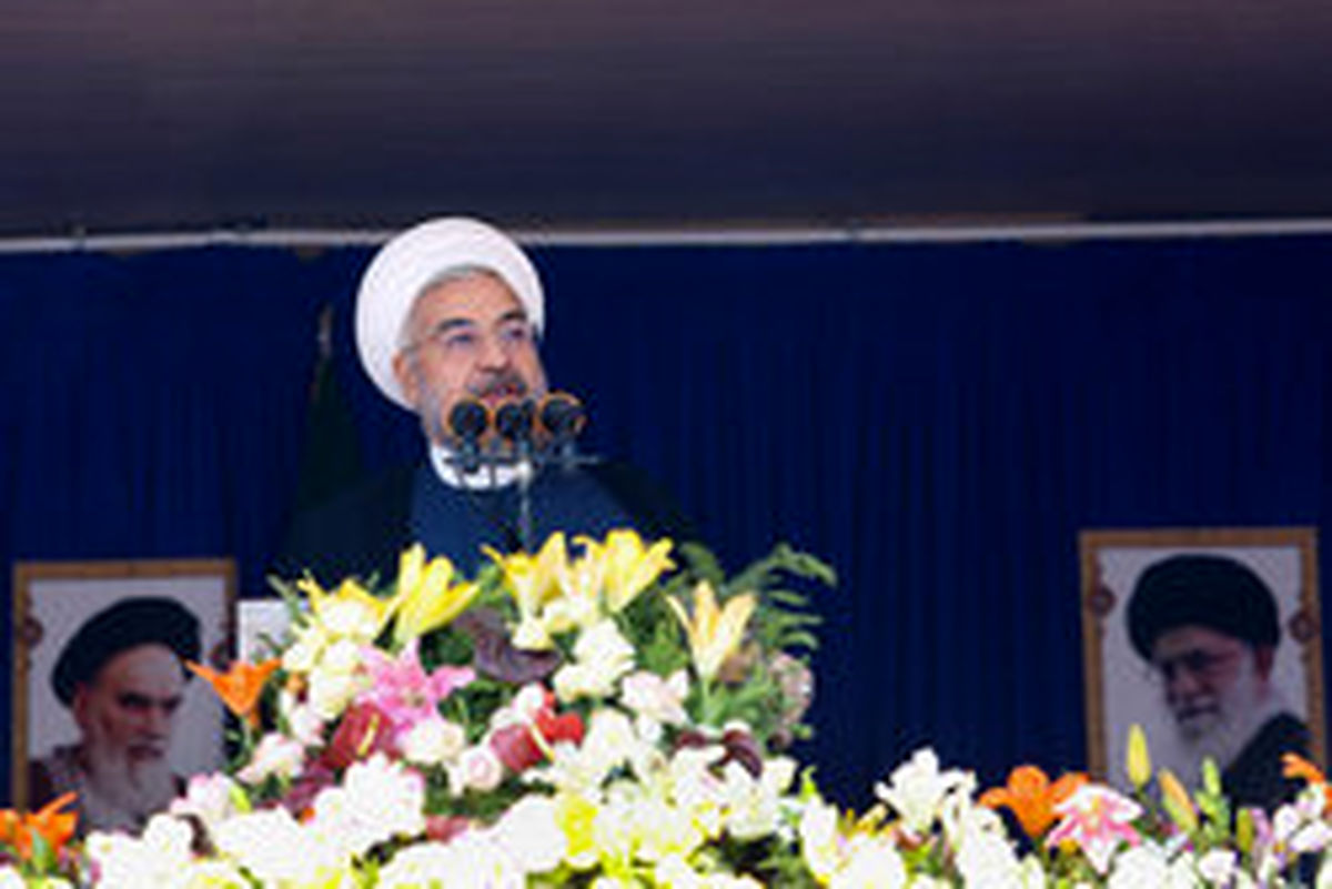 سخنرانی حسن روحانی در مراسم ۲۲ بهمن: بالاترین ثمره انقلاب، انتخاب است/ شهید سلیمانی دنبال ثبات و امنیت بود