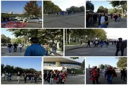 ورود هواداران پرسپولیس و استقلال به استادیوم آزادی/عکس