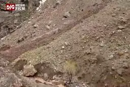 ببینید: رانش زمین در میگون