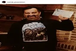 پست انتخاباتی طنز مهراب قاسم خانی در فضای مجازی!/عکس