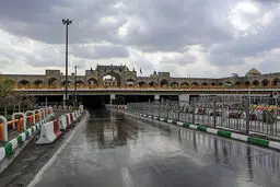 مشهد پس از تعطیلی حرم رضوی + تصاویر