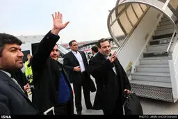 بازگشت هیات ایرانی از مذاکرات لوزان /تصاویر