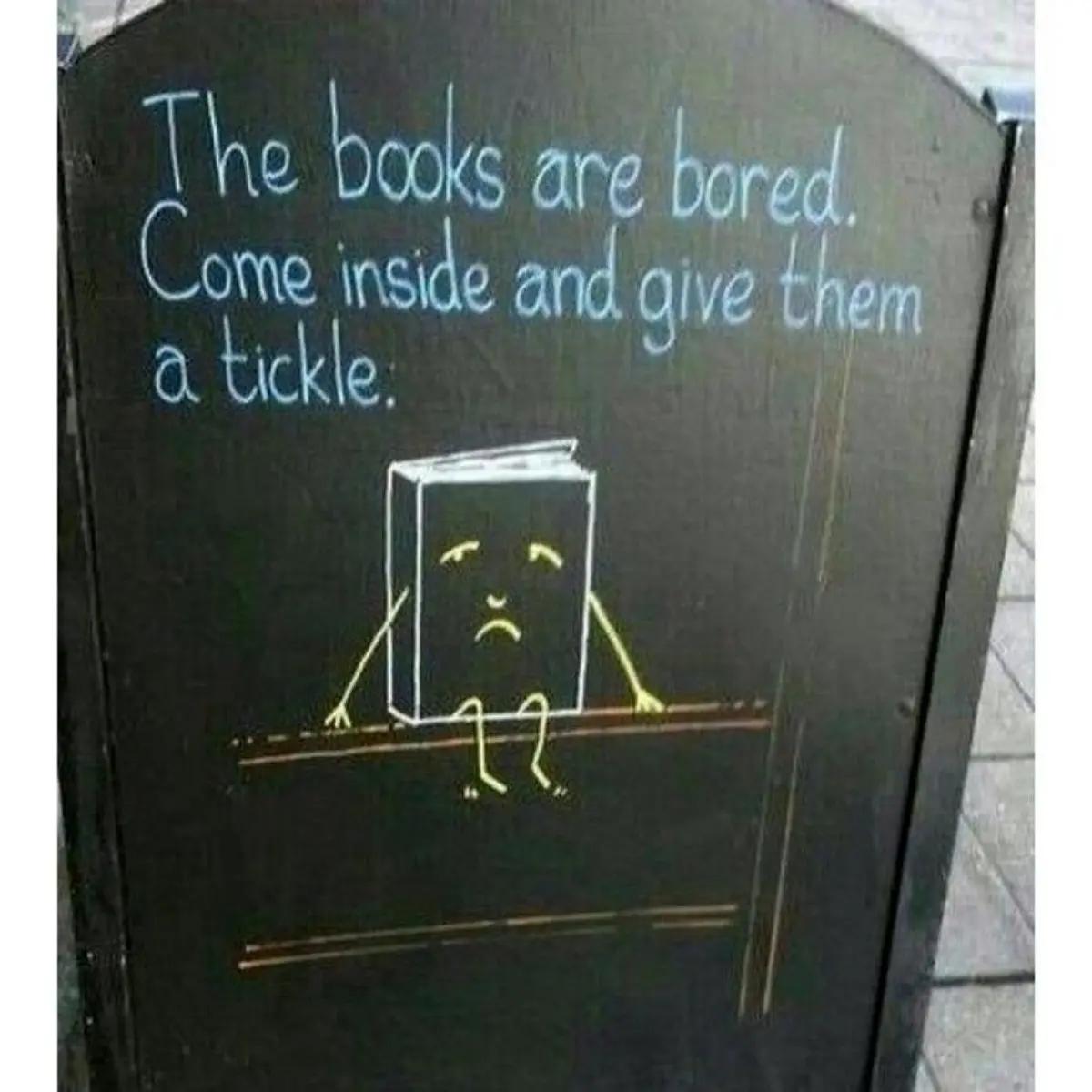 کتاب ها را قلقلک دهید / عکس