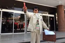 ظاهر عجیب یک نامزد ریاست جمهوری/عکس