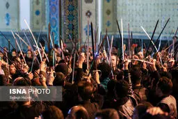 روایت تصویری از مراسم شاه حسین گویان مشهد