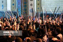 روایت تصویری از مراسم شاه حسین گویان مشهد