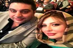 نیوشا ضیغمی و همسرش در جشن حافظ+عکس