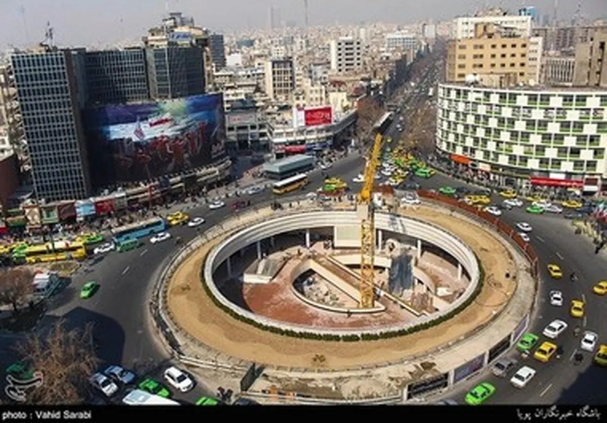 بازگشایی میدان ولیعصر؛ رونمایی از چهره جدید میدان قدیمی/تصاویر