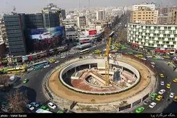 بازگشایی میدان ولیعصر؛ رونمایی از چهره جدید میدان قدیمی/تصاویر