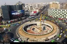 بازگشایی میدان ولیعصر؛ رونمایی از چهره جدید میدان قدیمی/تصاویر