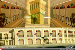 طرح‌های گرافیکی بر دیوارهای بوشهر نقش بست/عکس
