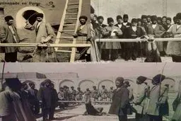 روش تهرانی‌های قدیم برای شکنجه مجرمان در 97 سال قبل/عکس