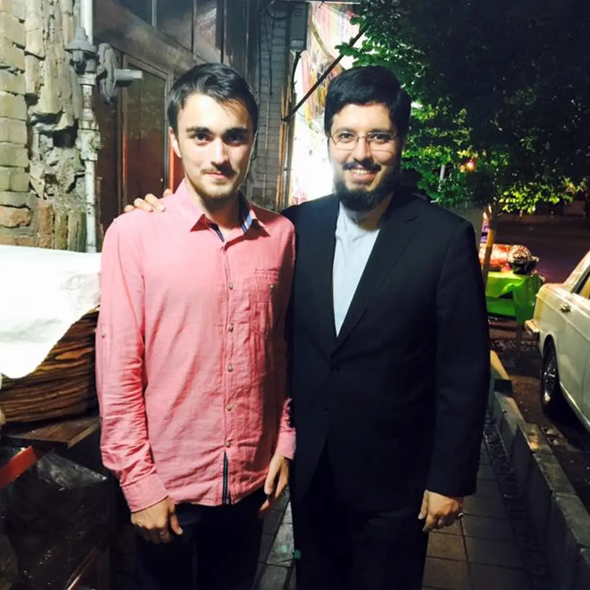 سید احمد خمینی و محمدعلی آهنگران در یک قاب/ عکس