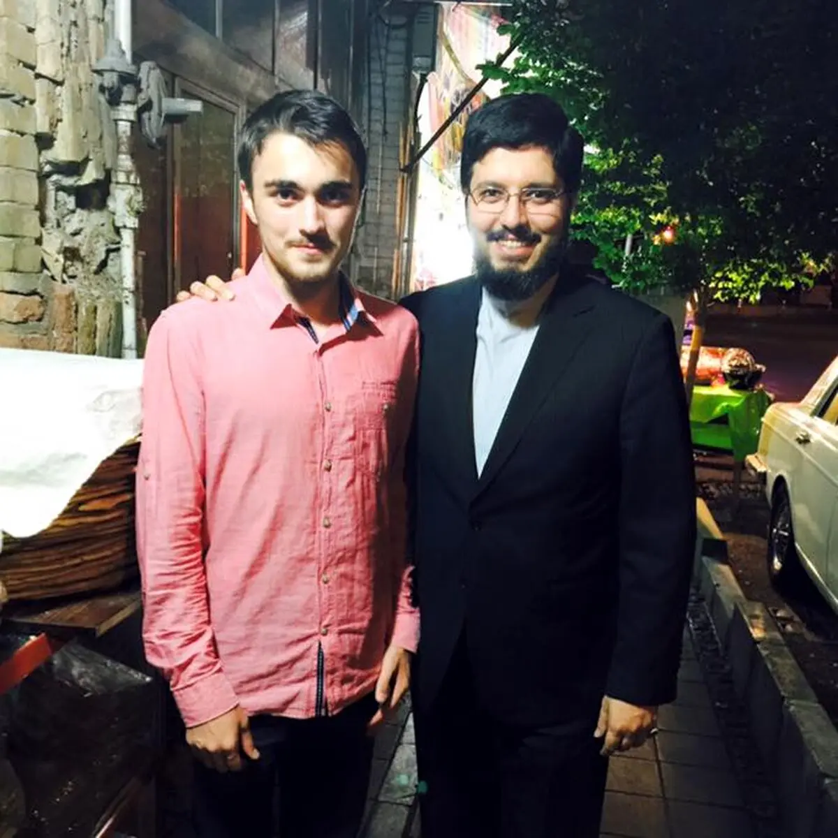 سید احمد خمینی و محمدعلی آهنگران در یک قاب/ عکس