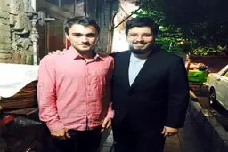 سید احمد خمینی و محمدعلی آهنگران در یک قاب/ عکس