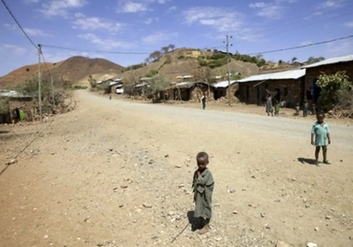 تصاویری دردناک از خشکسالی در آفریقا