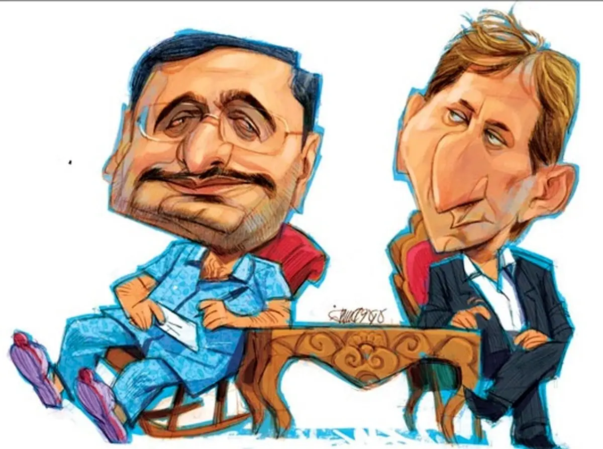 معامله شیرین قاضی مرتضوی و ب.ز!/ کاریکاتور