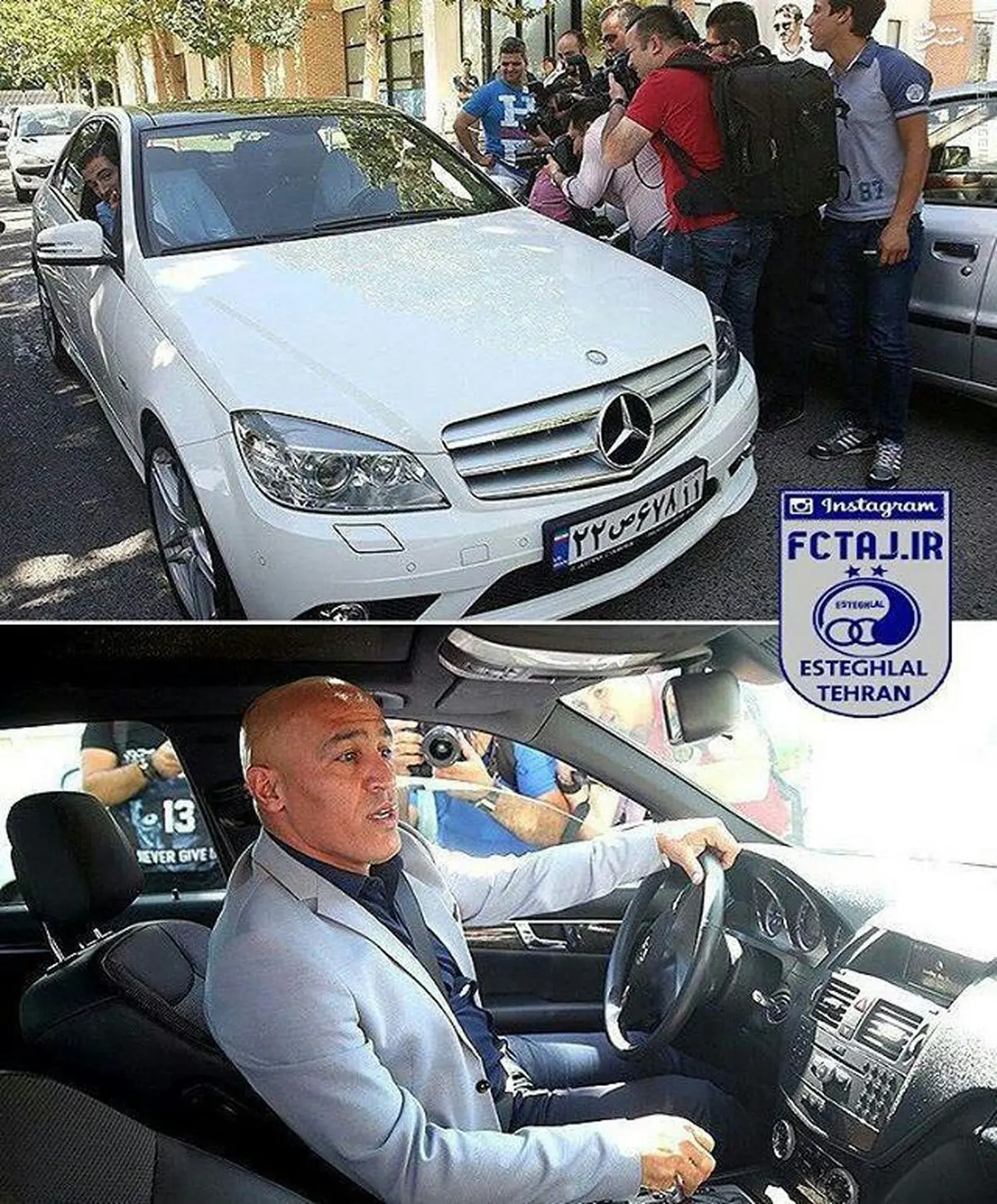 خودروی سرمربی جدید استقلال/ عکس