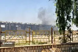 حمله ناجوانمردانه اسرائیل به امدادگران ایرانی؛ ساختمان آتش‌نشانی موسیان زیر آتش! + فیلم