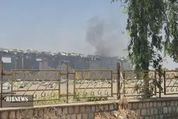 حمله ناجوانمردانه اسرائیل به امدادگران ایرانی؛ ساختمان آتش‌نشانی موسیان زیر آتش! + فیلم