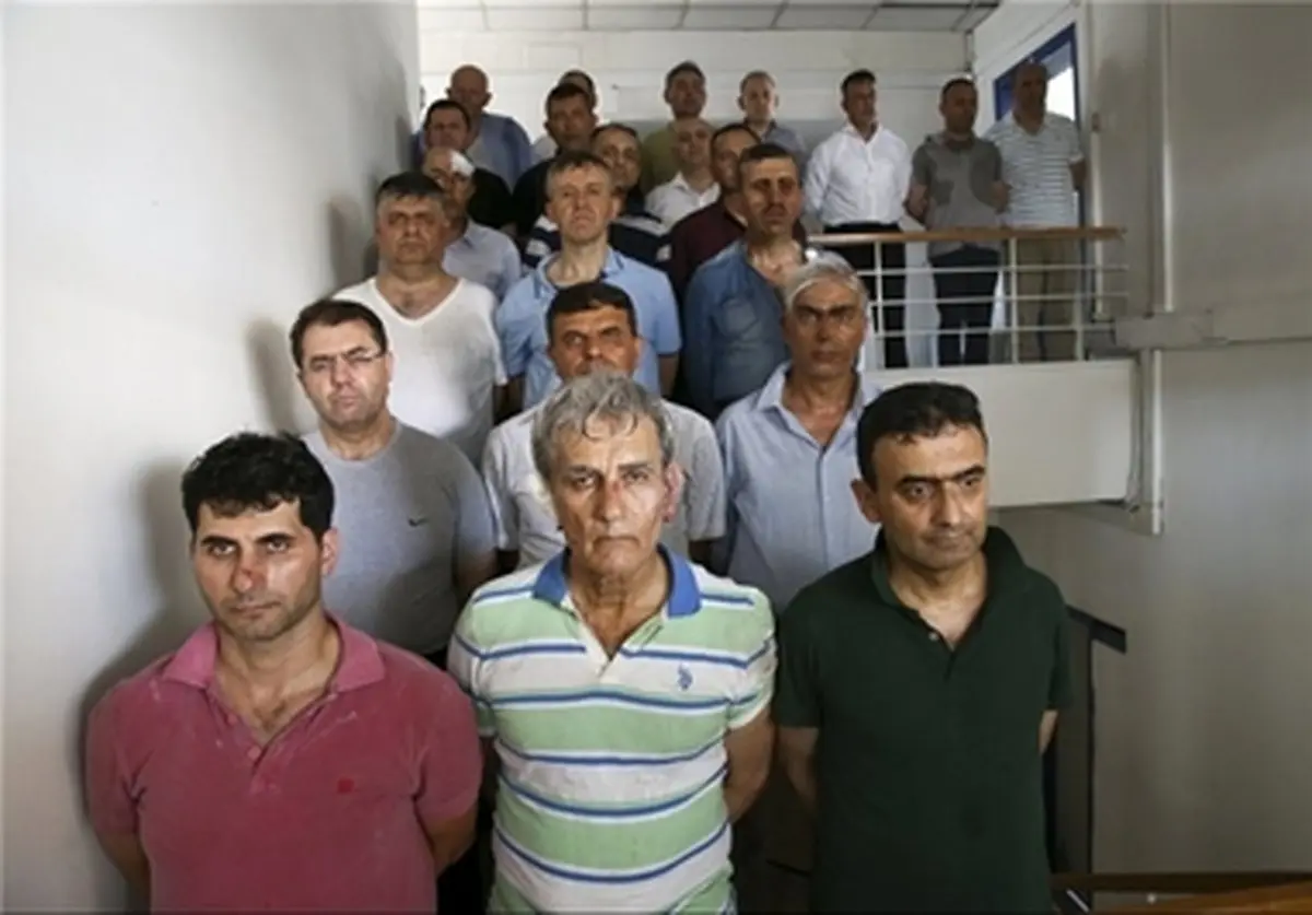 طراحان کودتای ترکیه در صف بازجویی/ تصاویر