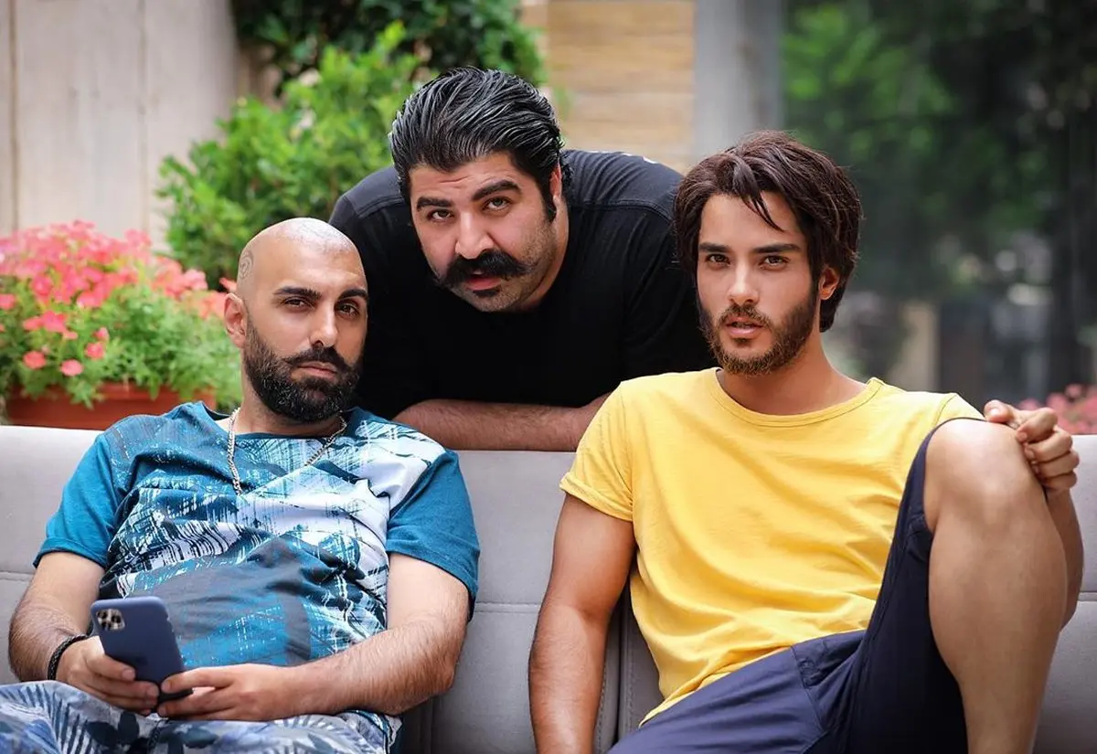 عکس جالب بهنام بانی در دومین تجربه بازیگری اش