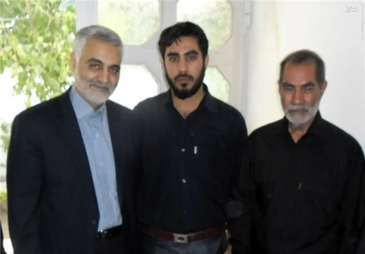 حاج قاسم در منزل «مهندس رضا»/تصاویر