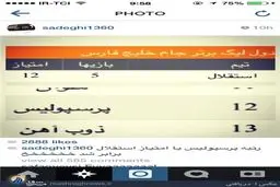 عکس/کُری مدافع استقلال‌ برای پرسپولیس